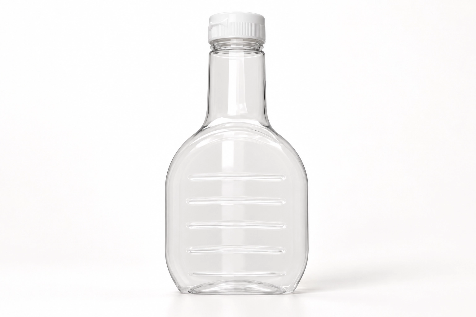 Flat-Profile PET Honey Bottles