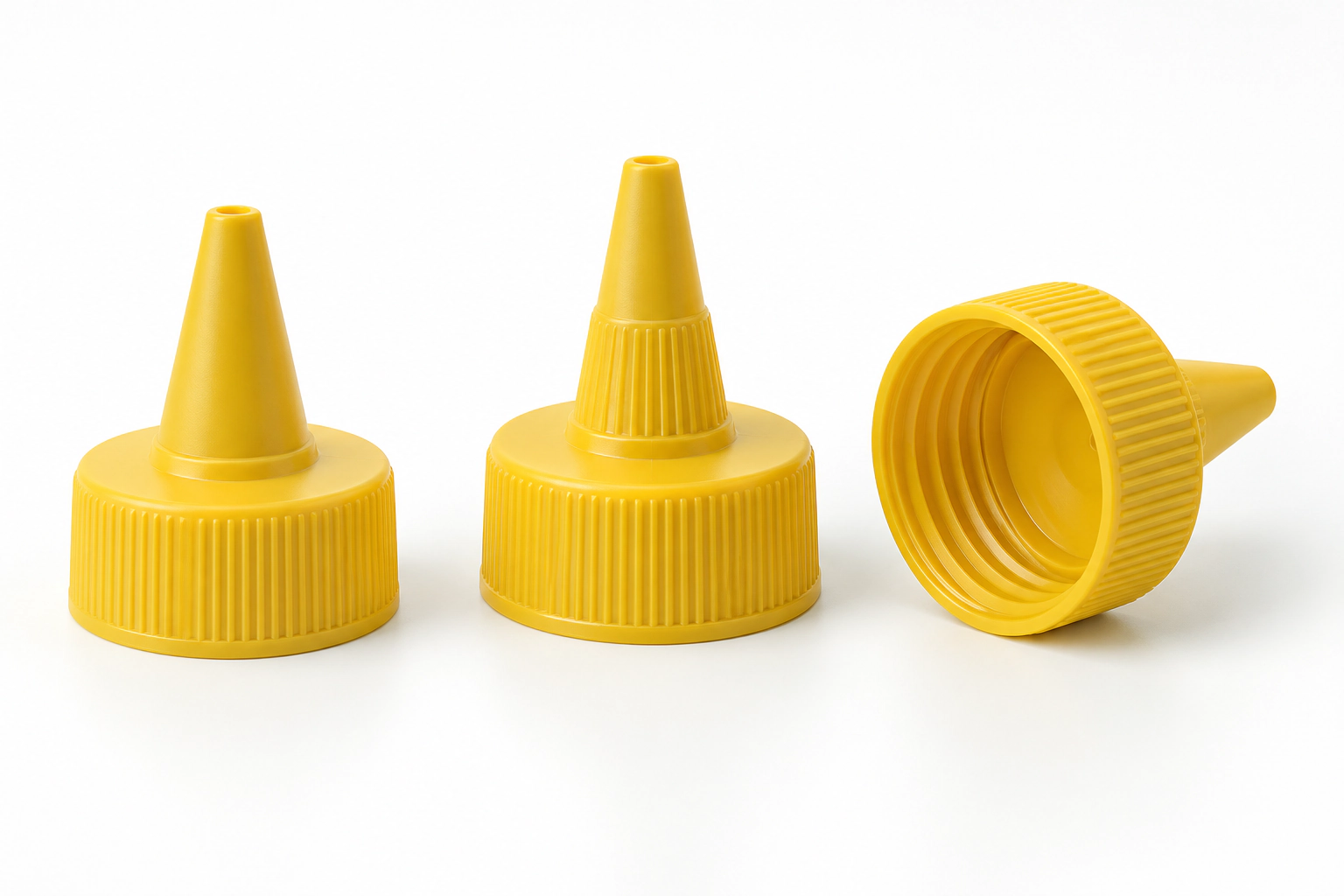 Pointed Nozzle Caps for Honey Bottles